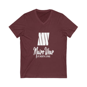 Mairo Wear Jersey Short Sleeve V-Neck Tee