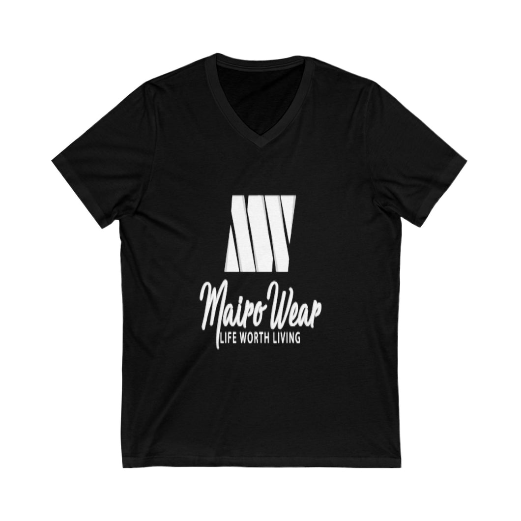 Mairo Wear Jersey Short Sleeve V-Neck Tee