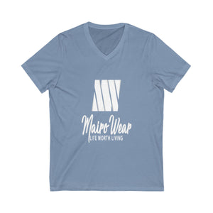 Mairo Wear Jersey Short Sleeve V-Neck Tee