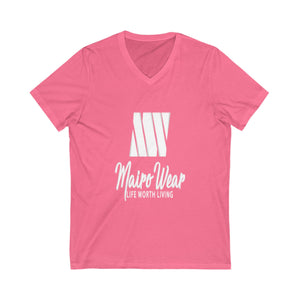 Mairo Wear Jersey Short Sleeve V-Neck Tee