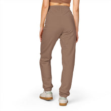 Load image into Gallery viewer, Mairo Wear Sweatpants — Minimal Cat Sketch "Forever Home" Fleece Joggers