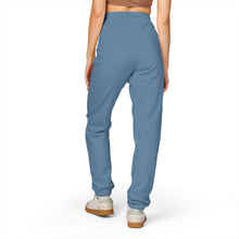 Load image into Gallery viewer, Mairo Wear Sweatpants — Minimal Cat Sketch "Forever Home" Fleece Joggers