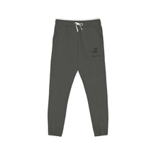 Load image into Gallery viewer, Mairo Wear Sweatpants — Minimal Cat Sketch "Forever Home" Fleece Joggers