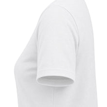 Load image into Gallery viewer, Mairo Wear Women's V-Neck Tee — Minimal Monogram Chest Logo