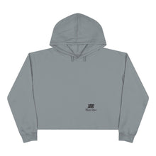 Load image into Gallery viewer, Mairo Wear Minimal Logo Crop Hoodie — White Women's Casual Streetwear