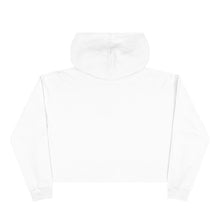 Load image into Gallery viewer, Mairo Wear Minimal Logo Crop Hoodie — White Women's Casual Streetwear