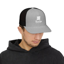 Load image into Gallery viewer, Mairo Wear Trucker Cap — Motor Wear Logo Snapback