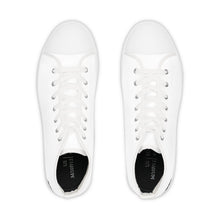 Load image into Gallery viewer, Mairo Wear White High-Top Sneakers — Classic Canvas Men's Trainers