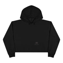 Load image into Gallery viewer, Mairo Wear Minimal Logo Crop Hoodie — White Women's Casual Streetwear