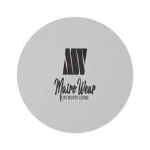 Load image into Gallery viewer, Mairo Wear Round Rug — Maipo Wear Logo Accent Mat (Life Worth Living)