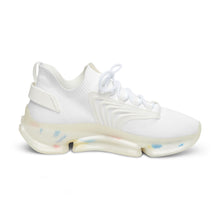 Load image into Gallery viewer, Mairo Wear Men's White Mesh Sneakers — Lightweight Breathable Athletic Shoes