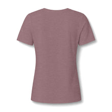 Load image into Gallery viewer, Mairo Wear Women's V-Neck Tee — Minimal Monogram Chest Logo