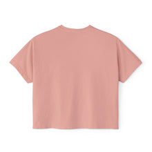 Load image into Gallery viewer, Mairo Wear Women's Boxy Tee - Minimal Logo Cropped Graphic T-Shirt