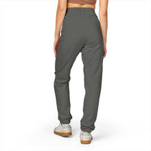Load image into Gallery viewer, Mairo Wear Sweatpants — Minimal Cat Sketch "Forever Home" Fleece Joggers