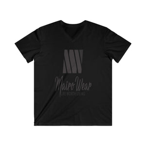 Mairo Wear Men's Fitted V-Neck Short Sleeve Tee