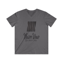 Load image into Gallery viewer, Mairo Wear Men&#39;s Fitted V-Neck Short Sleeve Tee
