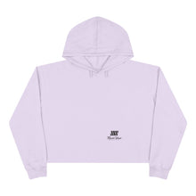 Load image into Gallery viewer, Mairo Wear Minimal Logo Crop Hoodie — White Women's Casual Streetwear