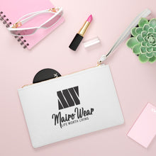 Load image into Gallery viewer, Mairo Wear Logo Clutch Bag — Branded Wristlet Pouch (Life Worth Living)