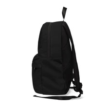 Load image into Gallery viewer, Mairo Wear Classic Black Logo Backpack — Minimalist Everyday School &amp; Travel Bag