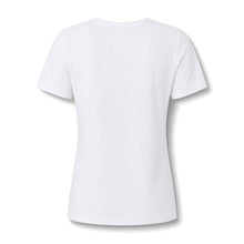 Load image into Gallery viewer, Mairo Wear Women's V-Neck Tee — Minimal Monogram Chest Logo