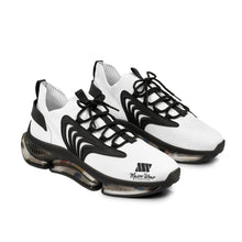 Load image into Gallery viewer, Mairo Wear Men's White Mesh Sneakers — Lightweight Breathable Athletic Shoes