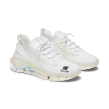 Load image into Gallery viewer, Mairo Wear Women's White Mesh Sneakers — Lightweight Athletic Shoes with Color-Speckled Sole
