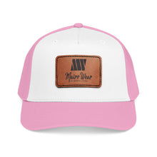 Load image into Gallery viewer, Mairo Wear Leather Patch Baseball Cap — Mid Profile Rustic Logo Hat