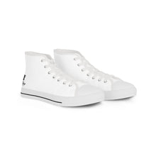 Load image into Gallery viewer, Mairo Wear White High-Top Sneakers — Classic Canvas Men's Trainers
