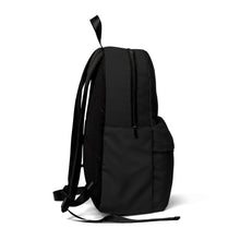 Load image into Gallery viewer, Mairo Wear Classic Black Logo Backpack — Minimalist Everyday School &amp; Travel Bag