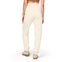 Load image into Gallery viewer, Mairo Wear Sweatpants — Minimal Cat Sketch "Forever Home" Fleece Joggers