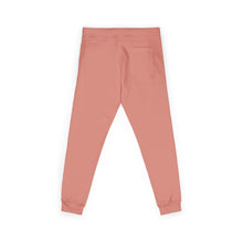Load image into Gallery viewer, Mairo Wear Embroidered White Fleece Sweatpants — Minimal Logo Joggers